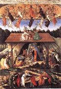 Sandro Botticelli Mystic Nativity Spain oil painting artist
